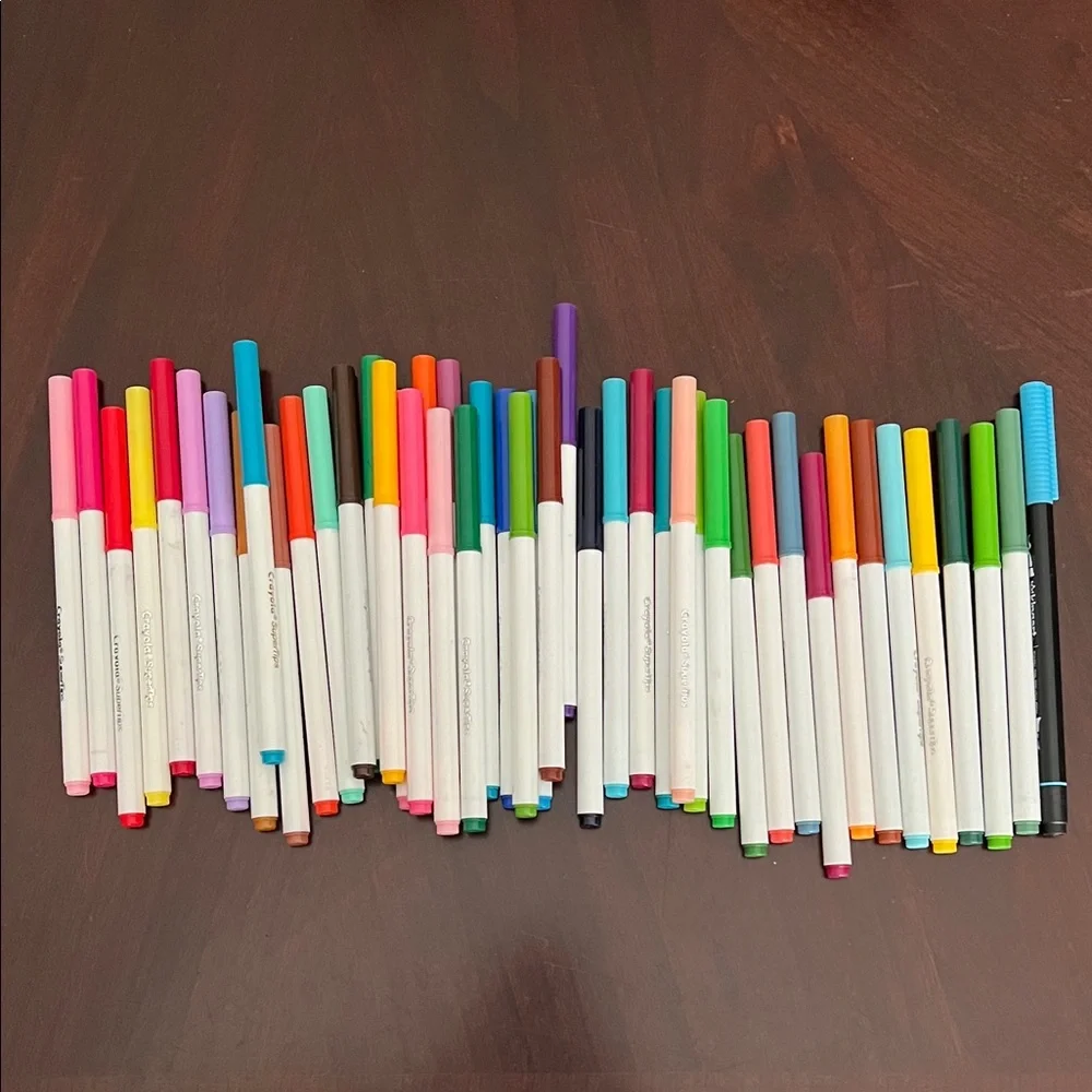 Crayola Markers Super Tips Kingart Marker